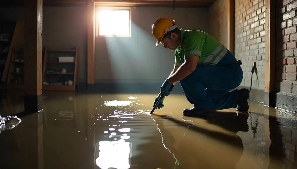 Professional water damage restoration services in Quinlan, TX